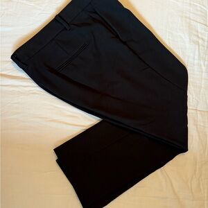 Ann Taylor ankle cotton Black Dress Pants